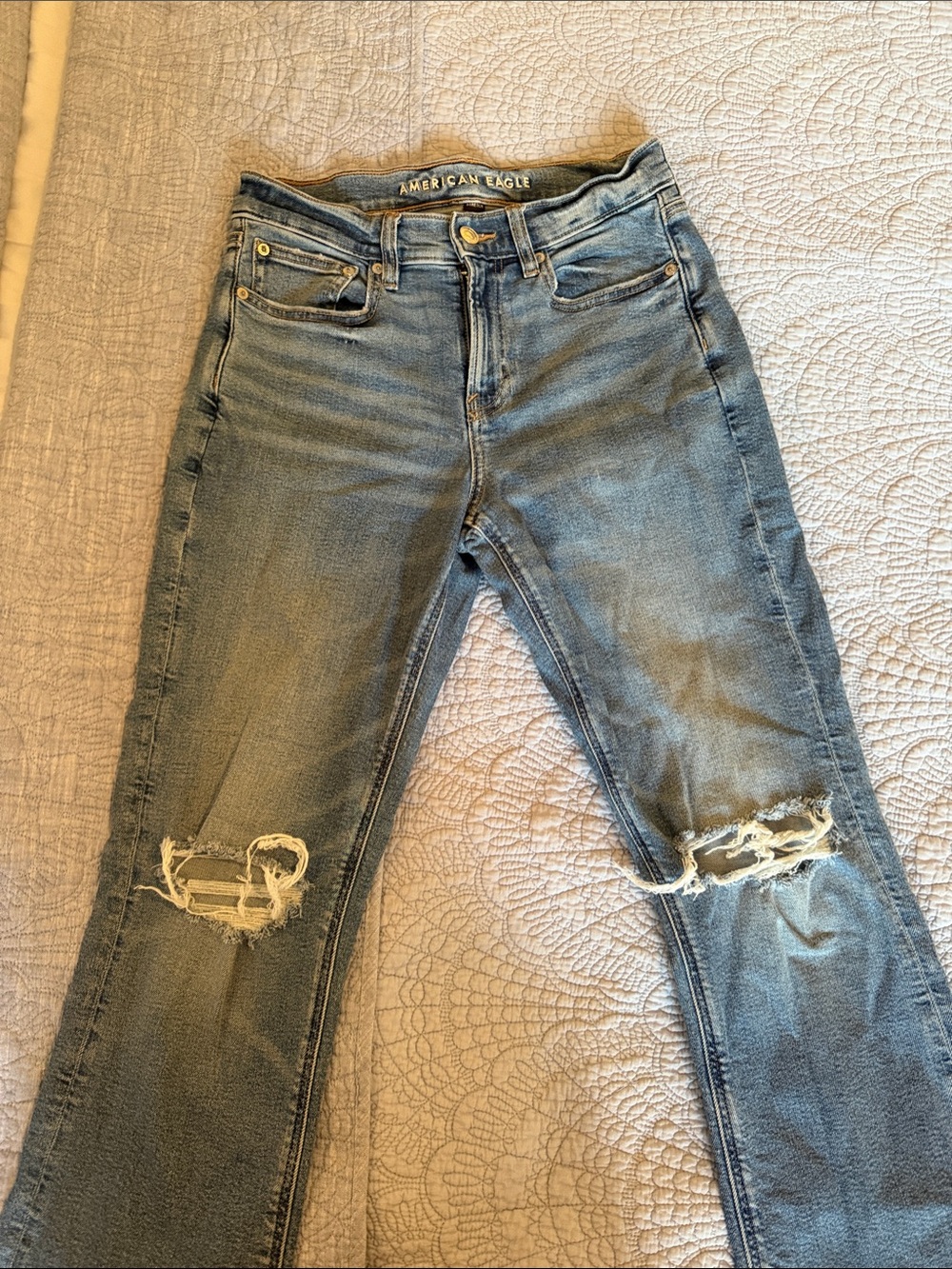 AE Women’s Stretch Bootcut Jeans